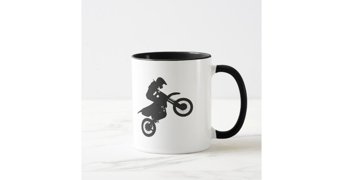 funny Motorcycles gift for riders Moto Cross Motor Coffee Mug, Zazzle