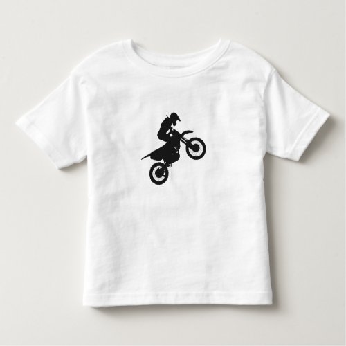 Motocross driver _ Choose background color Toddler T_shirt
