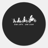 Evolution Motorrad' Sticker