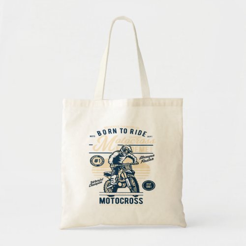 Motocross Extreme Tote Bag