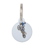 Motocross Extreme Tricks Pet Tag