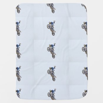 Motocross Extreme Tricks Stroller Blanket by ExtremeMotocross at Zazzle