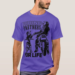 Motocross Father And Son Riding Partners For Day T-Shirt