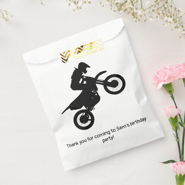 Motocross Favor Bag (Sealed)