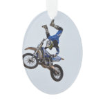 Motocross Flying High Ornament