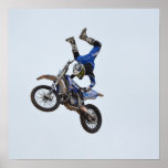 Motocross Flying High Poster