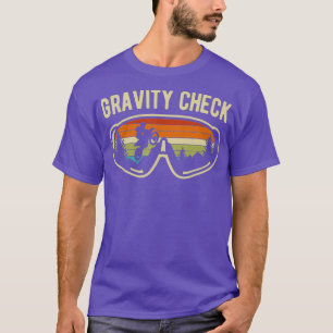 Motocross Gravity Check Vintage Retro Dirt Bike T-Shirt
