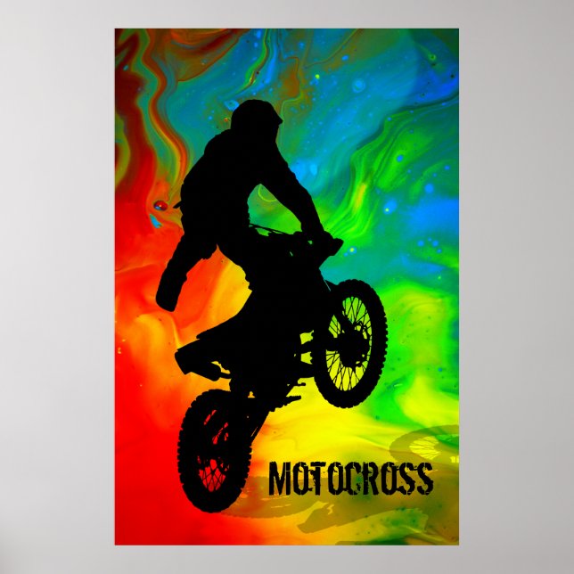 Motocross in Solar meltdown Poster (Front)