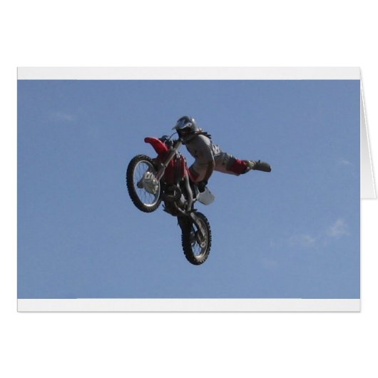 Motocross Jump Cards (Front Horizontal)