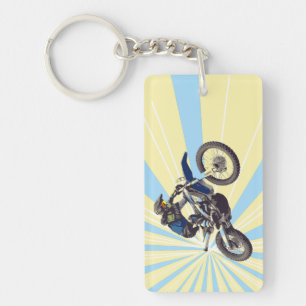 Motocross Keychain