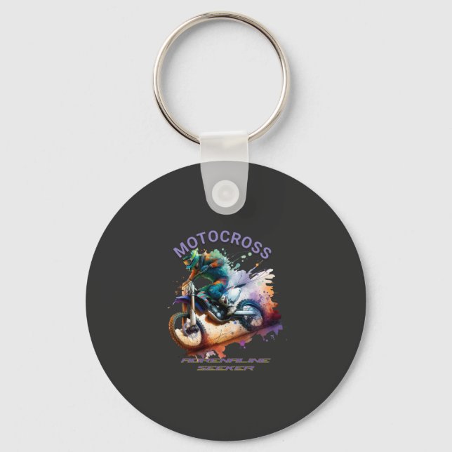 Motocross  keychain (Front)