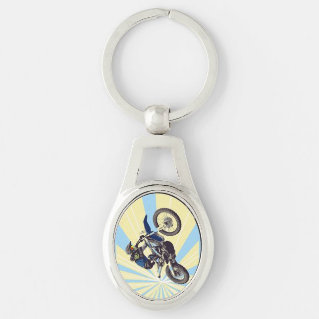 Motocross Keychain (Front)