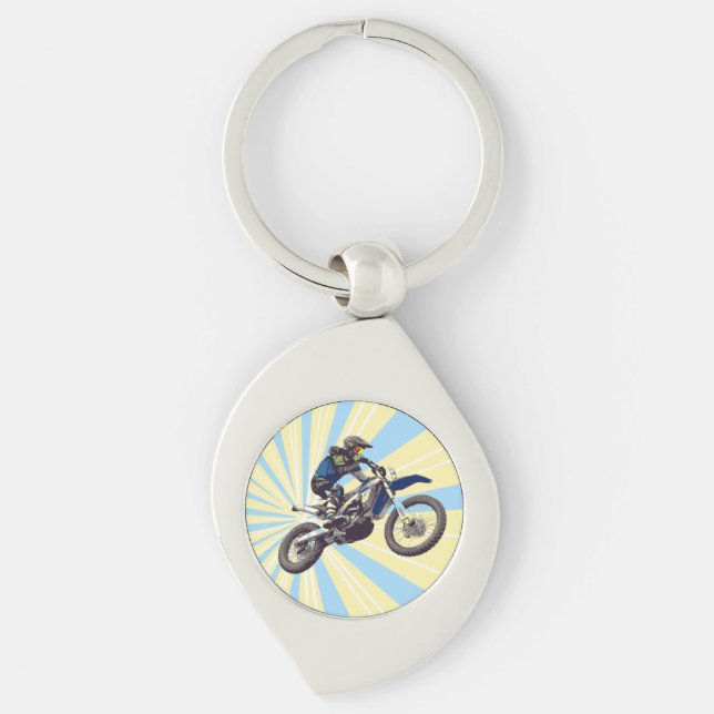 Motocross Keychain (Front)