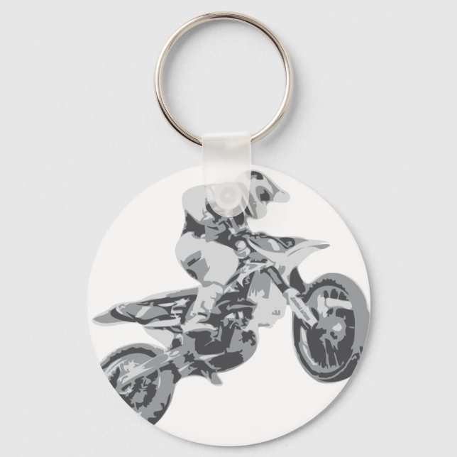 Motocross Keychain (Front)