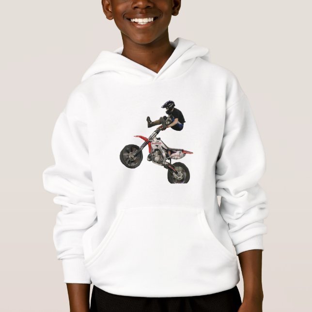 motocross kid's hoodie (Front)