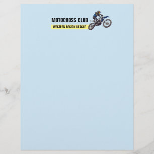 Motocross Letterhead