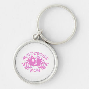 Motocross Mom Keychain