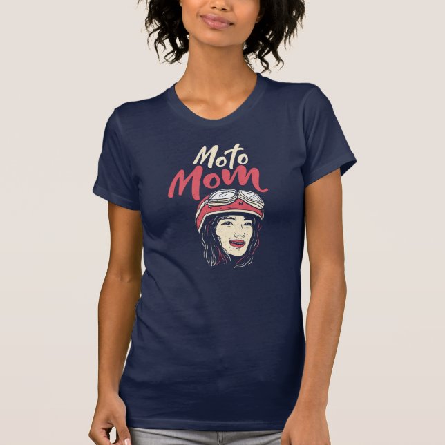 Motocross Mom Off Roading Mother Gift T-Shirt (Front)