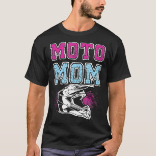 Motocross Moto Mom MX Dirtbike T-Shirt