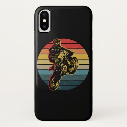 Motocross _ Motocross Dirt Bike iPhone X Case