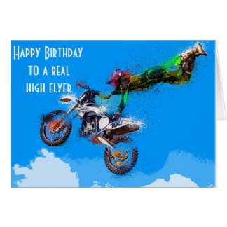 Motocross Birthday Cards Free Printable
