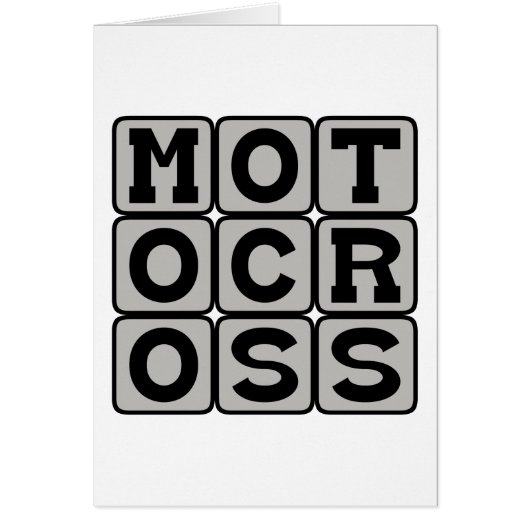 Motocross, Motorcycle Sport (Front)