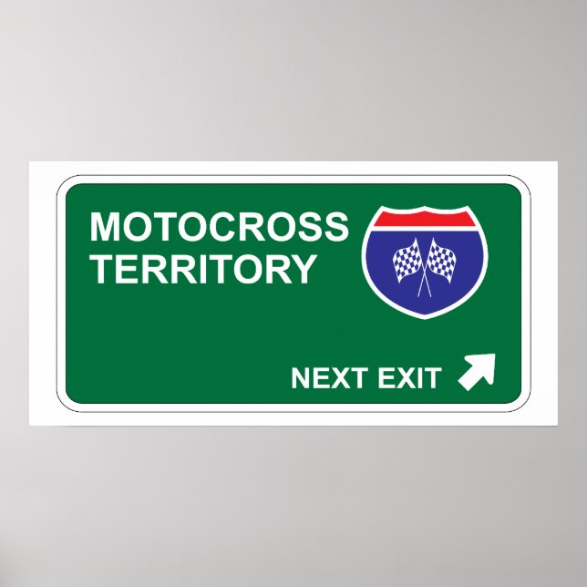 Motocross Next Exit Poster (Front)