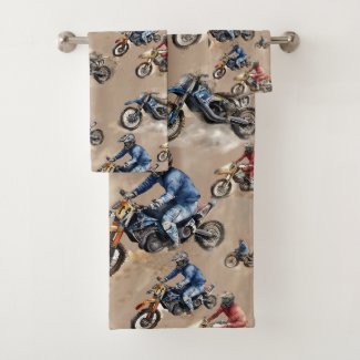 Motocross off-road art 