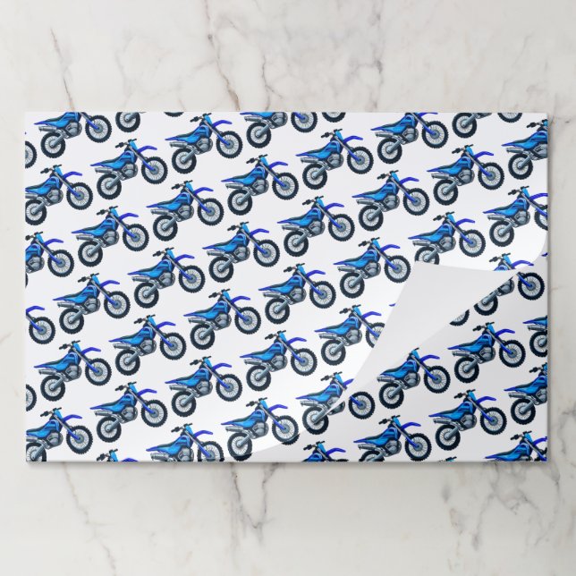 Motocross Paper Placemats (Folded)