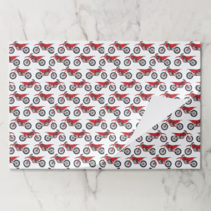 Motocross Paper Placemats, Dirt Bike Birthday Mat