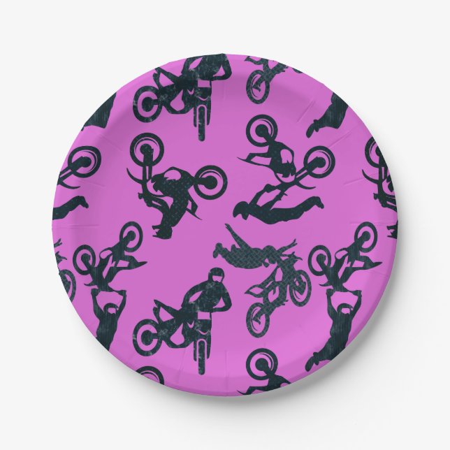 Motocross Paper Plates (Front)