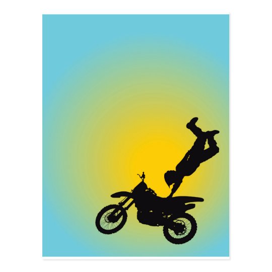 Motocross Postcard