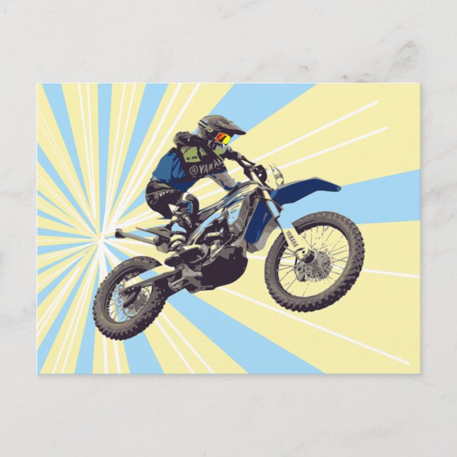 Motocross Postcard (Front)