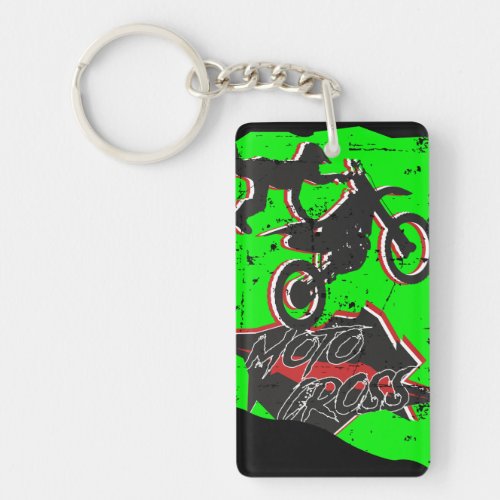 Motocross print Poster Auto Air freshener Keychain