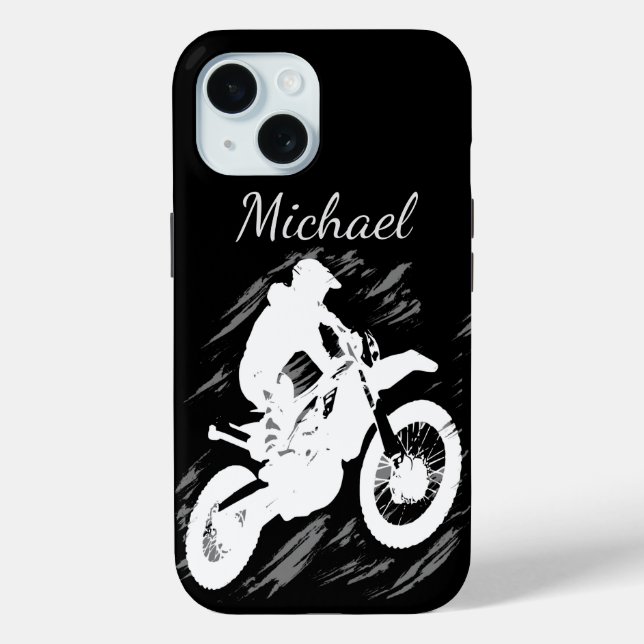 Motocross Quote Sport Motorcycle Racing  Customize Case-Mate iPhone Case (Back)