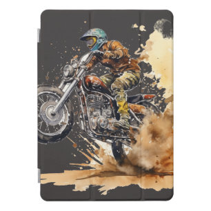 Motocross Racing Action Graphic iPad Pro Cover