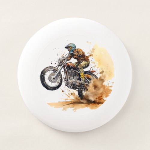 Motocross Racing Action Graphic Wham_O Frisbee