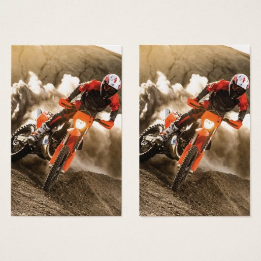 Motocross Rider (Front & Back)