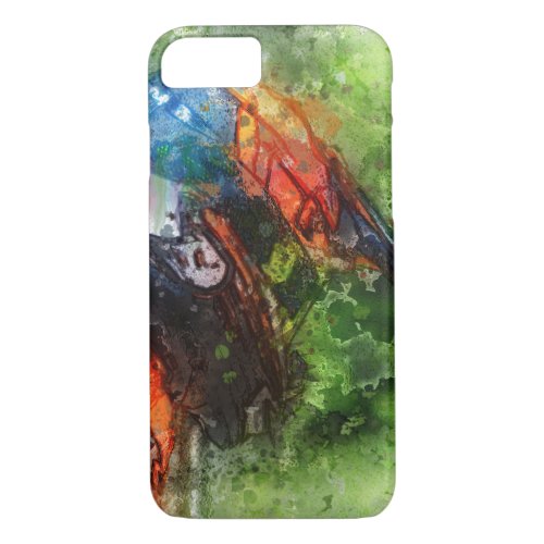 Motocross Rider Art Designer Case