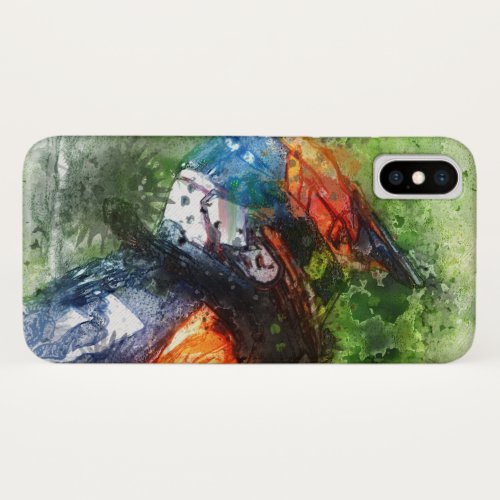 Motocross Rider Art Designer Case