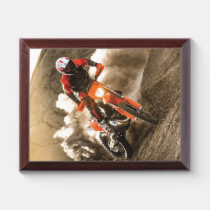 Motocross Rider Award Plaque