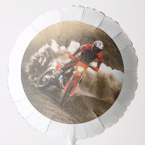 Motocross Rider Balloon