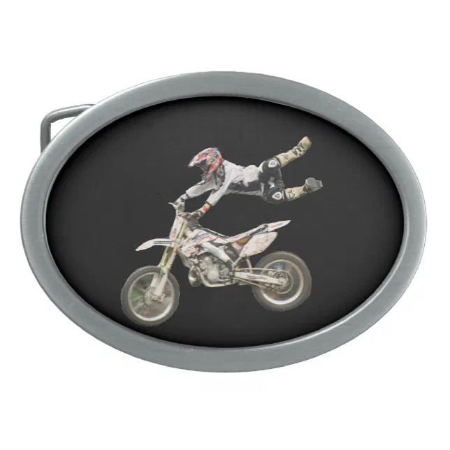 Dirt Bike Racing Belt Buckle