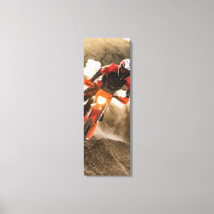 Motocross Rider Canvas Print