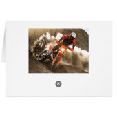 Motocross Rider Cards (Back Horizontal)