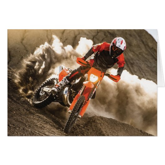 Motocross Rider Cards (Front Horizontal)