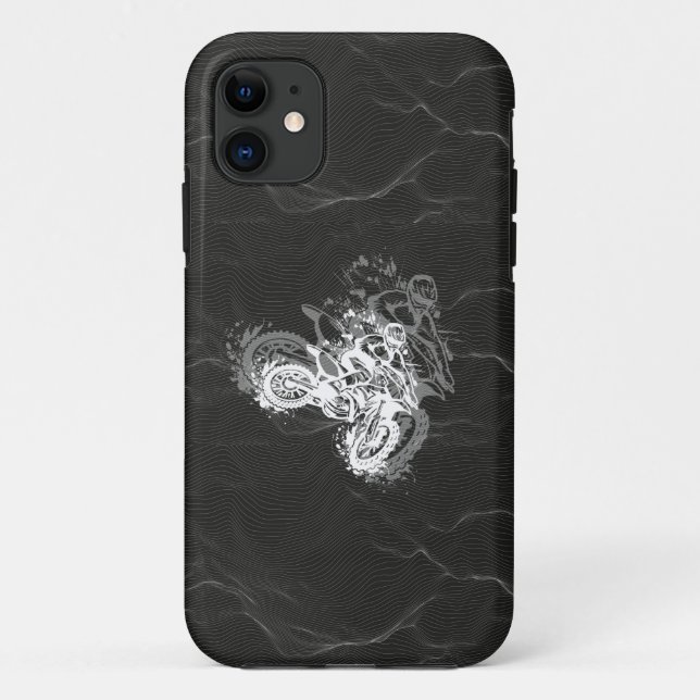 motocross rider  Case-Mate iPhone case (Back)