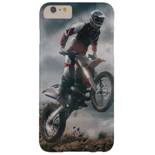 Motocross Rider Barely There iPhone 6 Plus Case