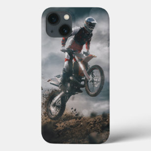 Motocross rider iPhone 13 case