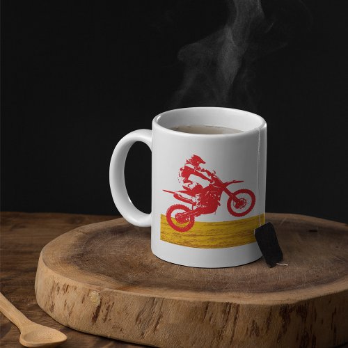 Motocross Rider Coffee Mug